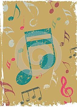 Music poster vector