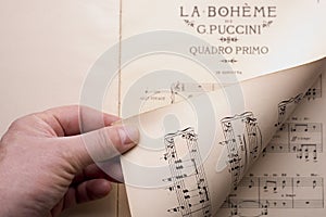 Music score