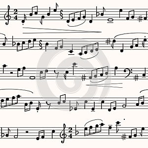 Music sheet photo