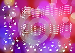 Music Sheet Greeting Card