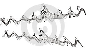 Music sheet (vector)