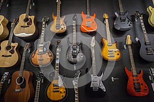 Music Shop Guitars