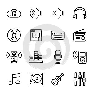 Music And Sound Icons