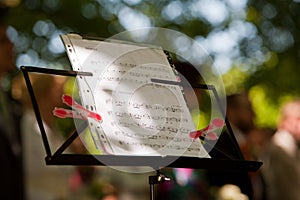 Music stand