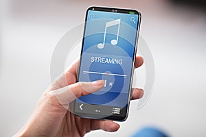 Music Streaming On Smartphone