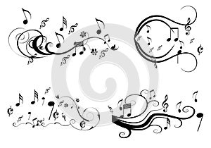 Music swirl