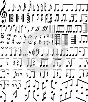 Music symbols