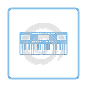 Music synthesizer icon