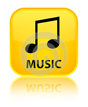 Music (tune icon) special yellow square button