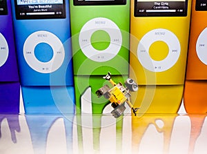 Music turns Wall-E on