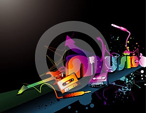 Music vector composition