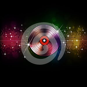 Music Vinyl Disco Background