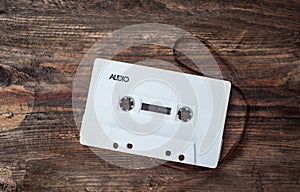 Music white tape