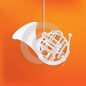 Music wind instruments icon