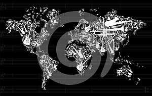 Music World Map