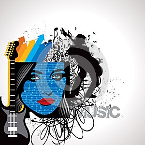 Musical background for music event design