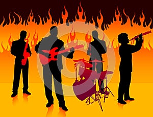 Musical Band in Hell