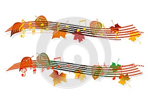 Musical banner