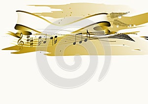 Musical banner