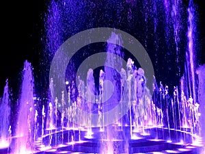 Musical fountain