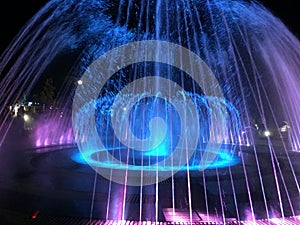 Musical fountain