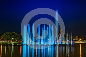 Musical fountain