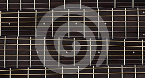 Musical instrument - Acoustic guitar Neck background