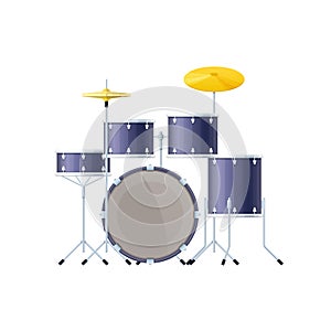Musical instrument is drum. Percussion musical instrument, classical, orchestral, concert. photo