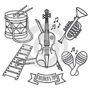 Musical instruments.