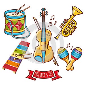 Musical instruments.