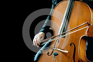 Musical instruments cello