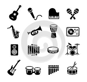 Musical Instruments Icons