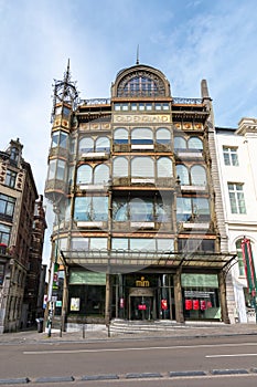 Musical Instruments Museum in famous `Old England` building, Brussels, Belgium