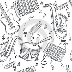 Musical instruments seamless