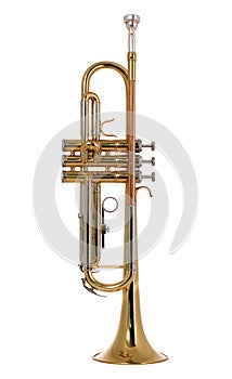 Musical instument trumpet photo
