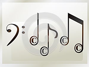 Musical notation copyright