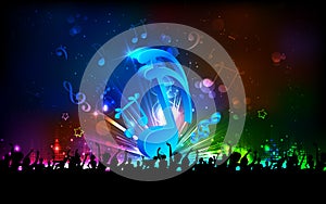 Musical Party Background