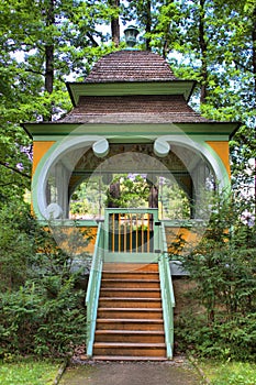 Musical Pavillion in Cesky Krumlov