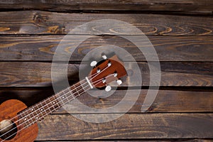 Musical string instrument ukulele