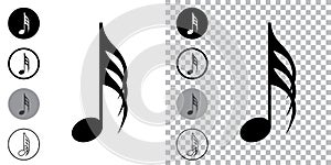 Musical symbols , Elements of musical symbols, icons and annotations. music icon