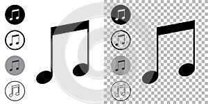 Musical symbols , Elements of musical symbols, icons and annotations. music icon photo