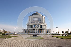 The musical theater in Grozny city, Chechnya