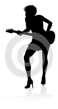 Musician Guitarist Silhouette