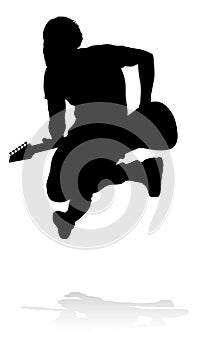 Musician Guitarist Silhouette