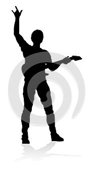 Musician Guitarist Silhouette