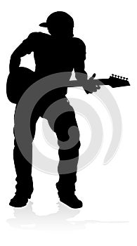 Musician Guitarist Silhouette