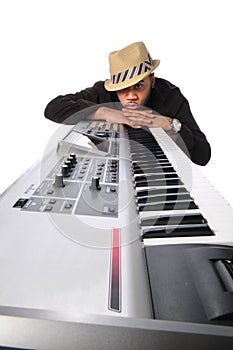 Musician With Keyboard