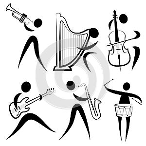 Musician symbol photo