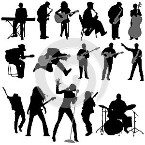 Musician vector photo