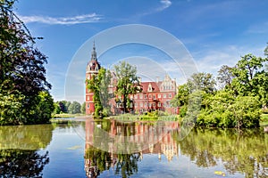 Muskau Park and Muskau Palace